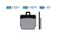 Brake Pads Polini Original Yamaha Aerox (rear) / Slider (front)