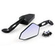 Mirror Set STR8 Street with M8-/M10 adapter black