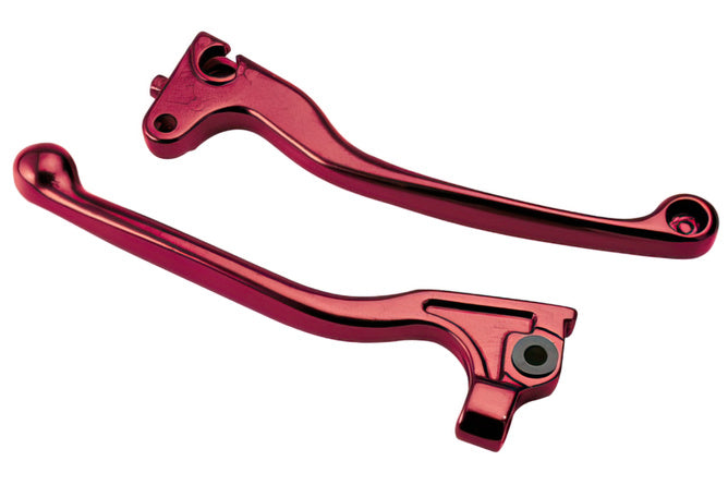 Brake Lever Set AJP drum brake Speedfight / TKR red