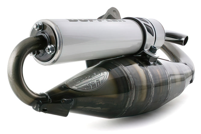 Exhaust Doppler S3R Evolution Minarelli vertical white