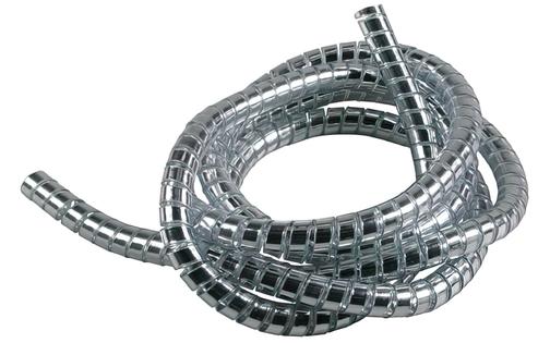 Spiral Cable Wrap for throttle and brake cables 150cm chrome