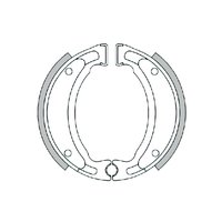 Brake Shoes rear Polini Yamaha BW's NG / Neo's