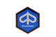Badge Piaggio 42mm