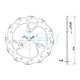 Brake Disc NG Peugeot Speedfight 3 / 4 front