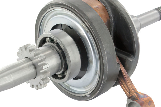 Crankshaft GY6 139QMA / 139QMB 16 teeth