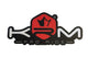 Sticker KRM PRO Ride red