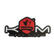 Sticker KRM PRO Ride red