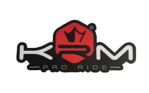 Sticker KRM PRO Ride red