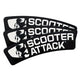 Tire Sticker Scooter Attack