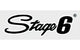 Sticker Stage6 logo 20x6cm black
