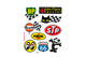 Sticker Sheet Lube / Oil 20x24cm