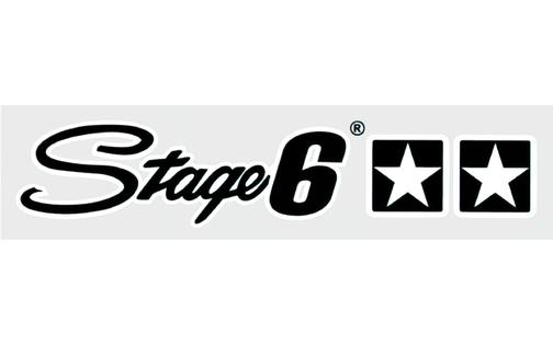 Sticker Stage6 25x4.5cm black
