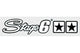 Sticker Stage6 logo 25x4.5cm white
