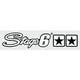 Sticker Stage6 logo 25x4.5cm white