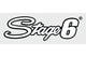 Sticker Stage6 logo 20x6cm white