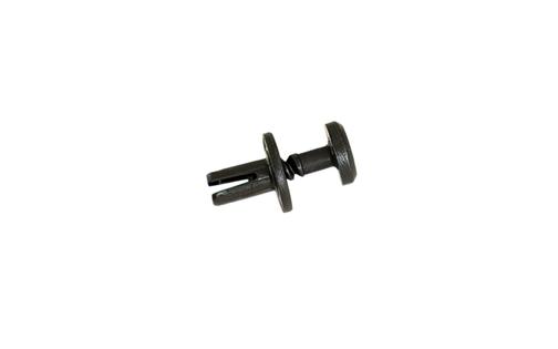 Plastic Rivet w. thread f. fairing d. 5.8mm black