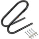 Wheel Chock Lock / Holder for transport 5" black