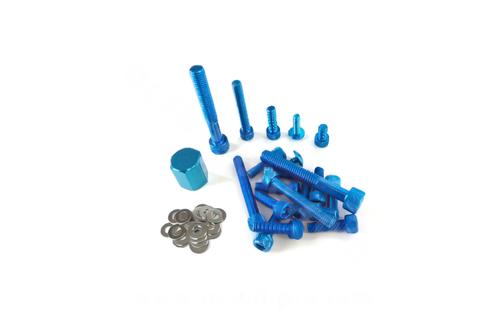 Dress-Up Fairing Screw Kit ONE Yamaha BW's blue