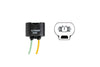 Bulb Socket Flösser 12V HB3 / H10 / H12 - with cable