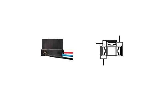 Bulb Socket Flösser 12V H4 - with cable