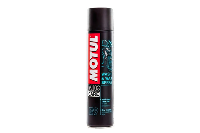 Dry Cleaner Motul E9 Wash & Wax Spray 400 ml