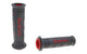 Grips Domino A250 On-Road black / red (open end)