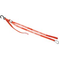 Carabiner Tension Straps extra strong 213cm orange