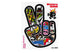 Sticker Bomb "Salut de motard" 10x12cm