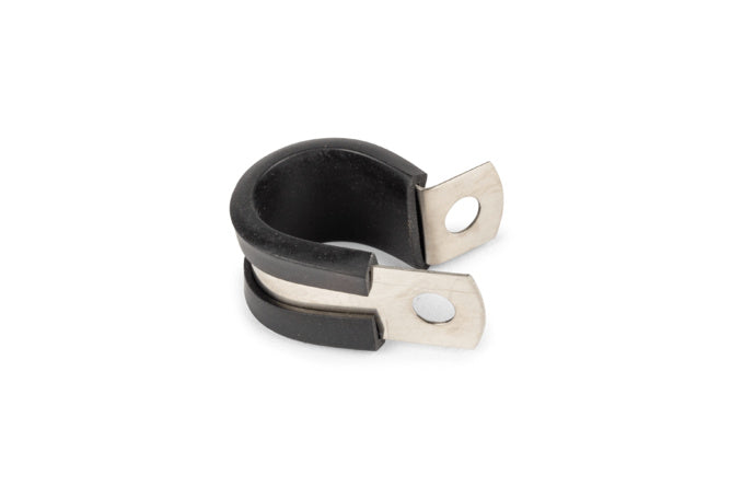 Cable / Hose Clamp rubber-lined d=16mm