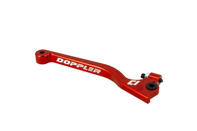 Brake Lever Doppler CNC red Derbi/Gilera/Piaggio/Peugeot