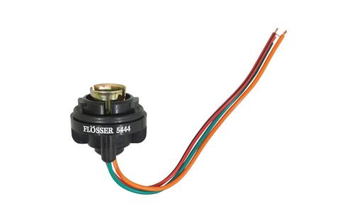 Bulb Socket Flösser 12V BAY15D - with cable
