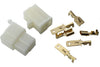 Connector M/F - 6,3mm - 3-pin