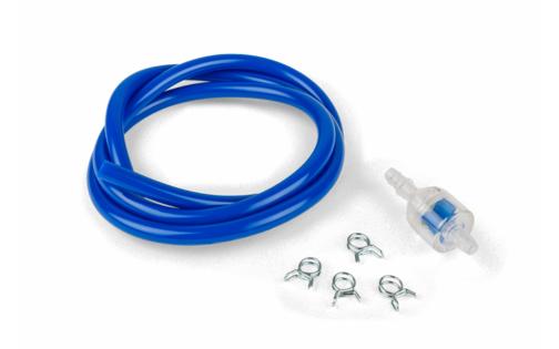 Kit Fuel Hose + Filter 5mm blue