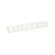 Sticker plotted Stage6 110x33mm white