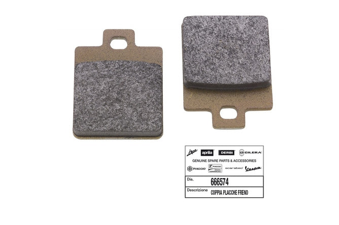 Brake Pads Piaggio Zip / Vespa / MP3