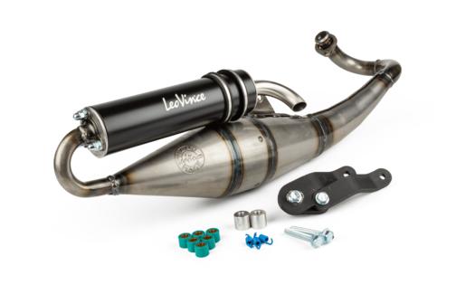 Exhaust LeoVince Handmade TT Black Edition Piaggio