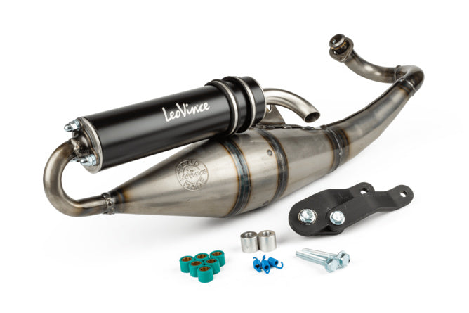 Exhaust LeoVince Handmade TT Black Edition Piaggio