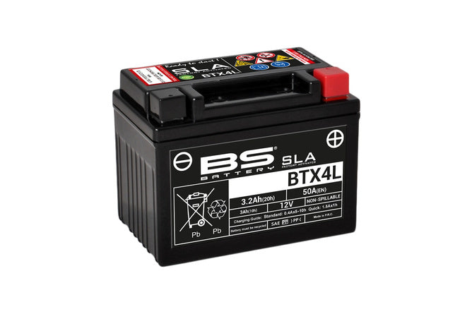 Battery SLA BS Battery BTX4L 12V - 3Ah