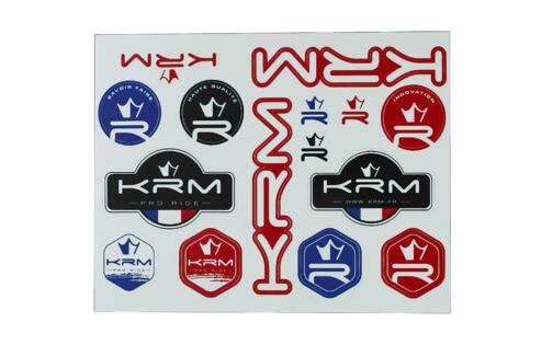 Sticker Sheet A4 KRM PRO Ride