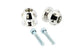 Spool Sliders (swingarm) x2 D.10 x 125 mm silver