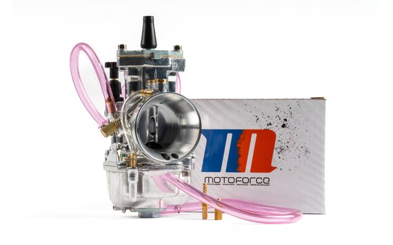 Carburetor PWK MotoForce Racing chrome 21 - 34 mm