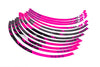Rim Sticker Kit 12" Stage6 pink / black