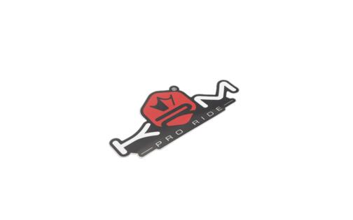 Sticker KRM Pro Ride red XL