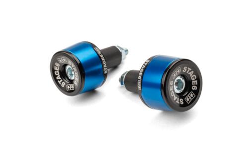 Handlebar End Caps Stage6 HQ blue