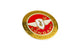 Sticker Zündapp w/ feather tank round red