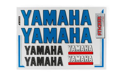 Sticker Sheet Sponsor Yamaha 33x22cm