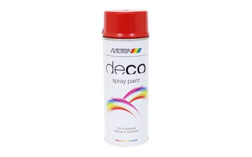 Spray Paint MoTip nitro-based glossy fire red 400ml