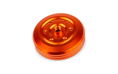 Carburetor Cover round PWK orange