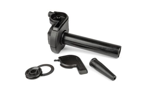 Throttle Grip Domino black - without sleeve
