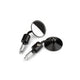 Mirror Bonneville CNC for handlebar end black